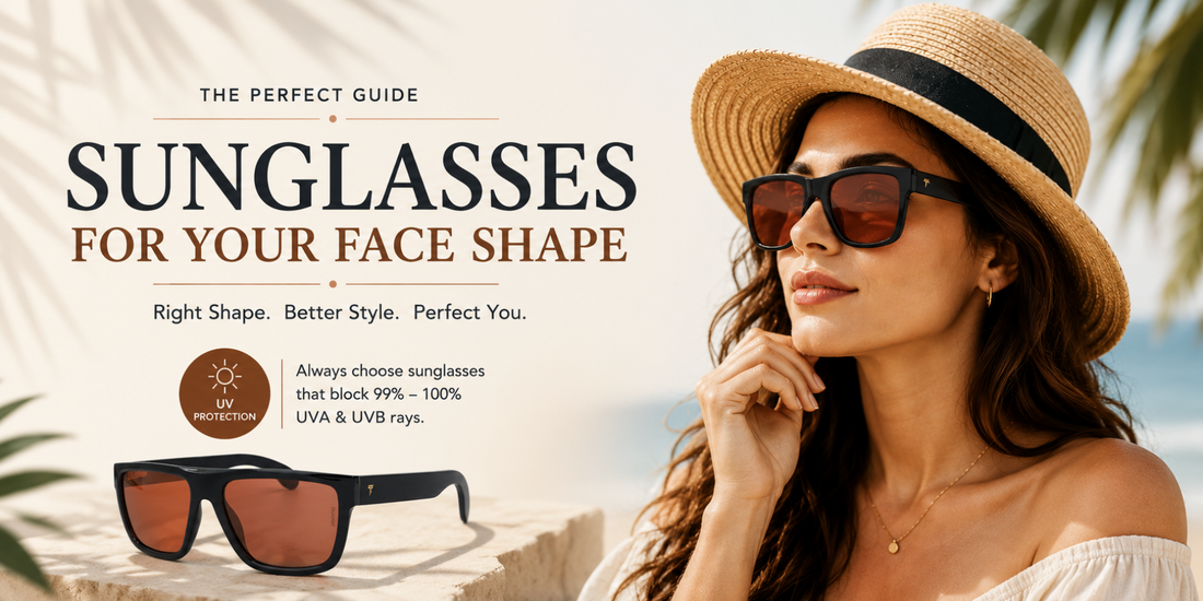 How to Pick Sunglasses Based on the Shape of Your Face